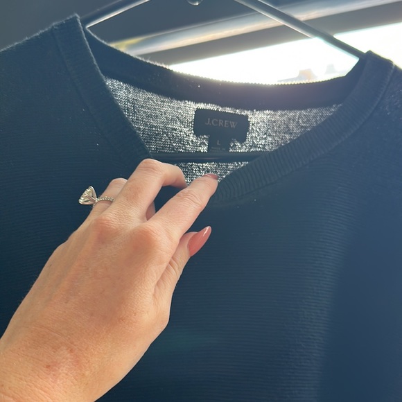 J crew crewneck sweater (in black) - Picture 3 of 8